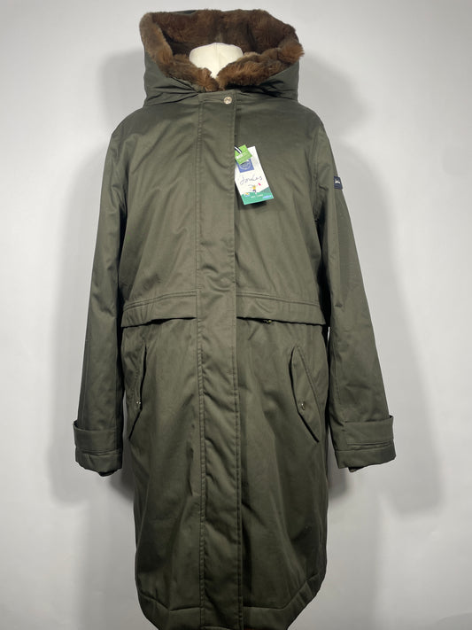 Joules Piper Waterproof Coat Size 18 NWT