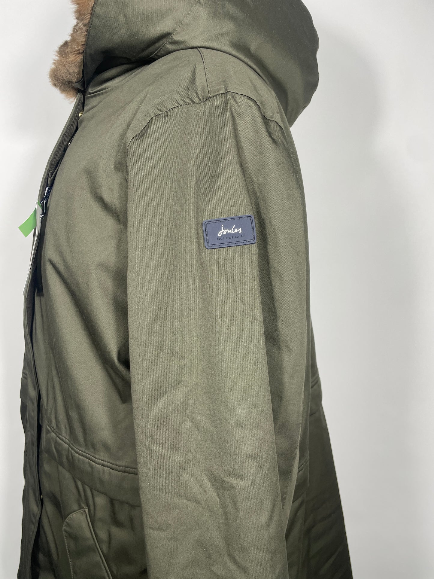 Joules Piper Waterproof Coat Size 18 NWT