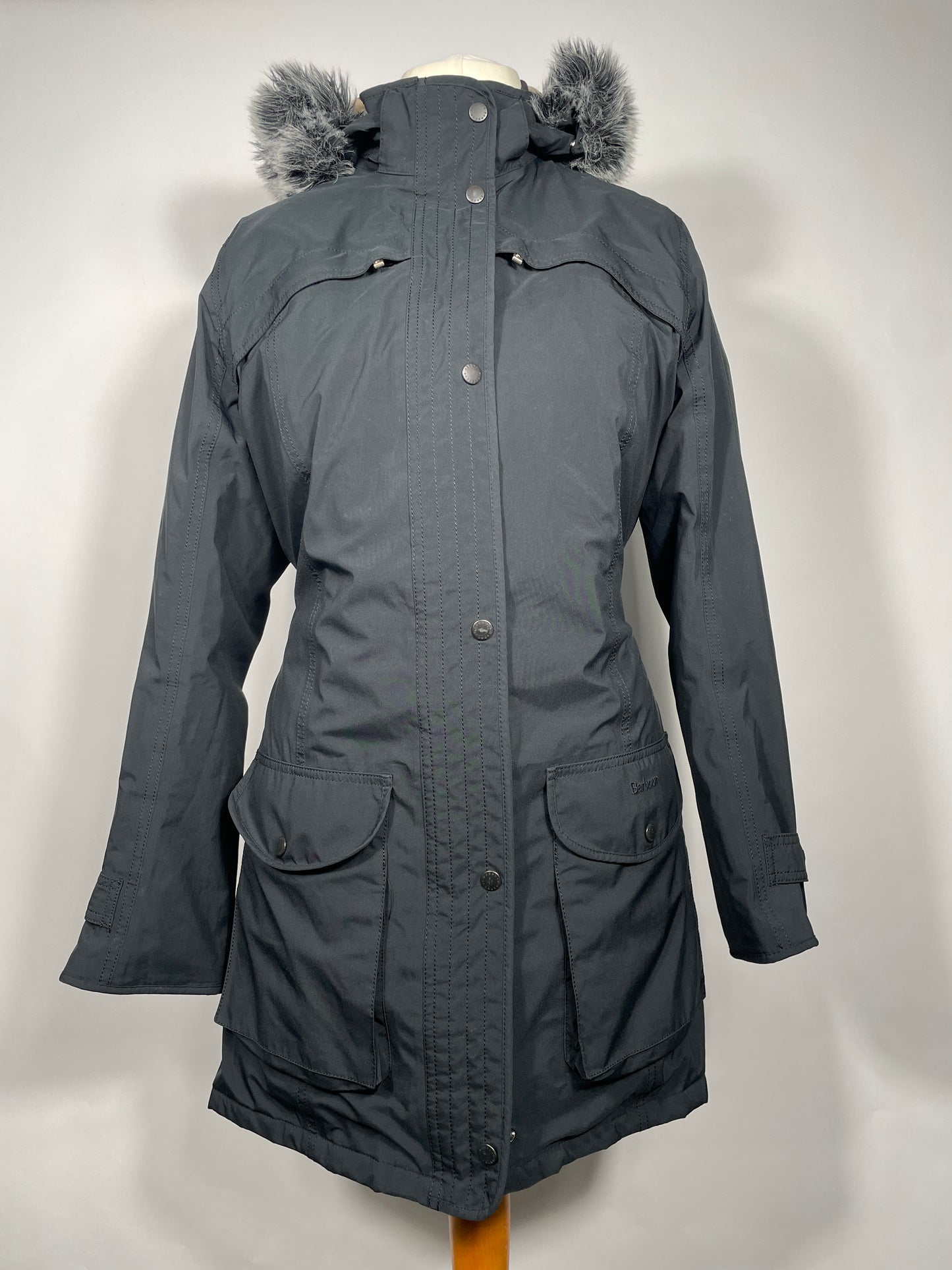 Barbour Waterproof Coat Size 16