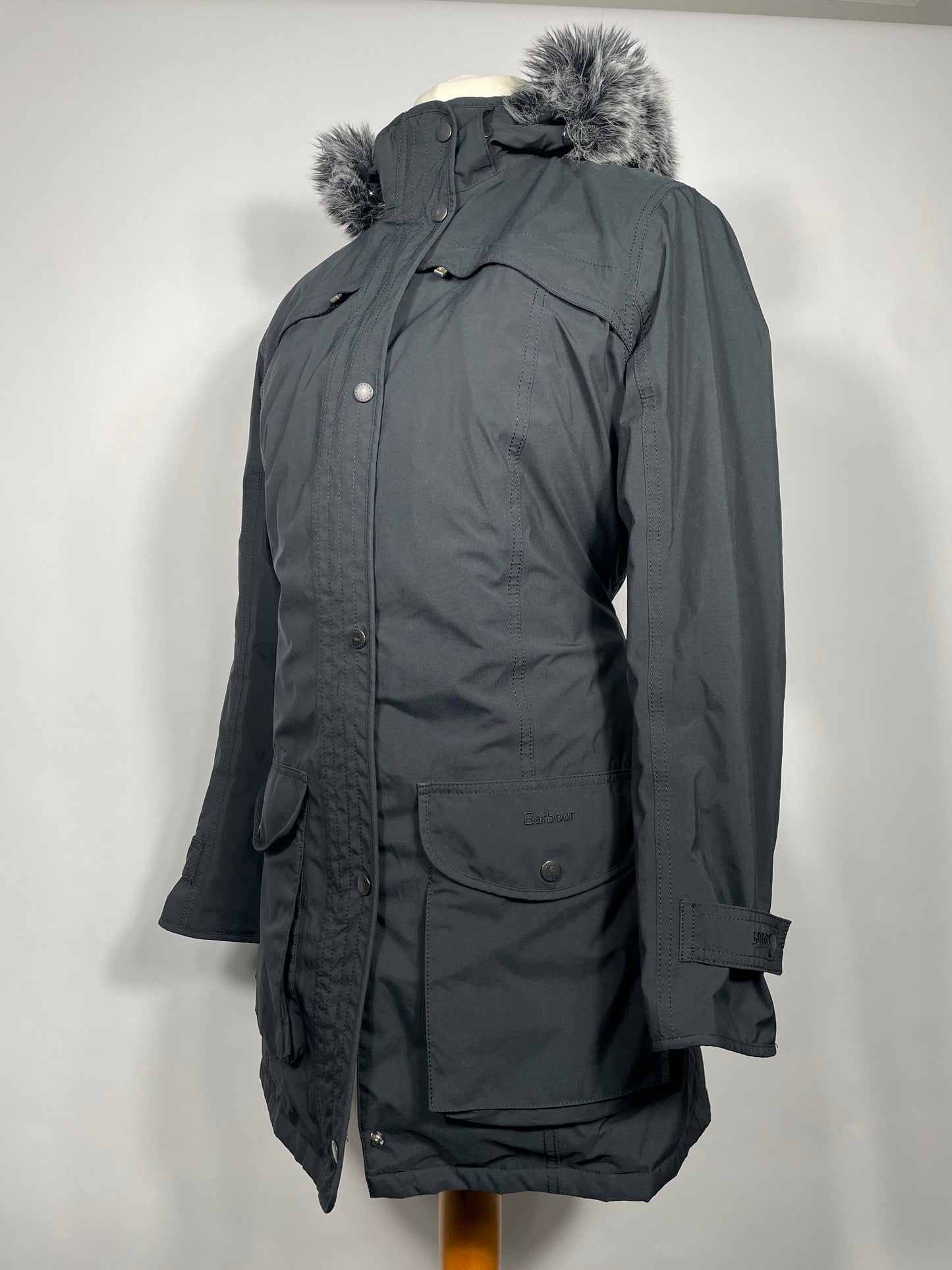 Barbour Waterproof Coat Size 16