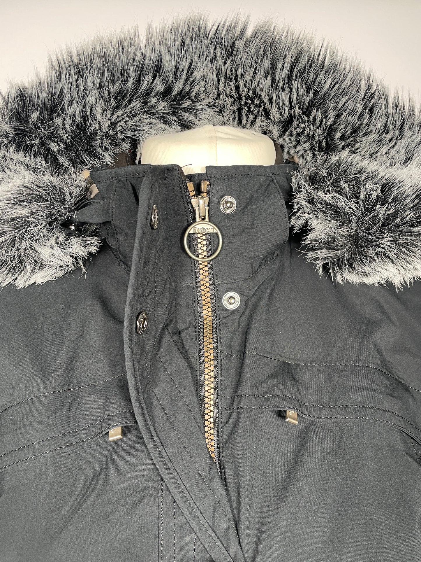Barbour Waterproof Coat Size 16