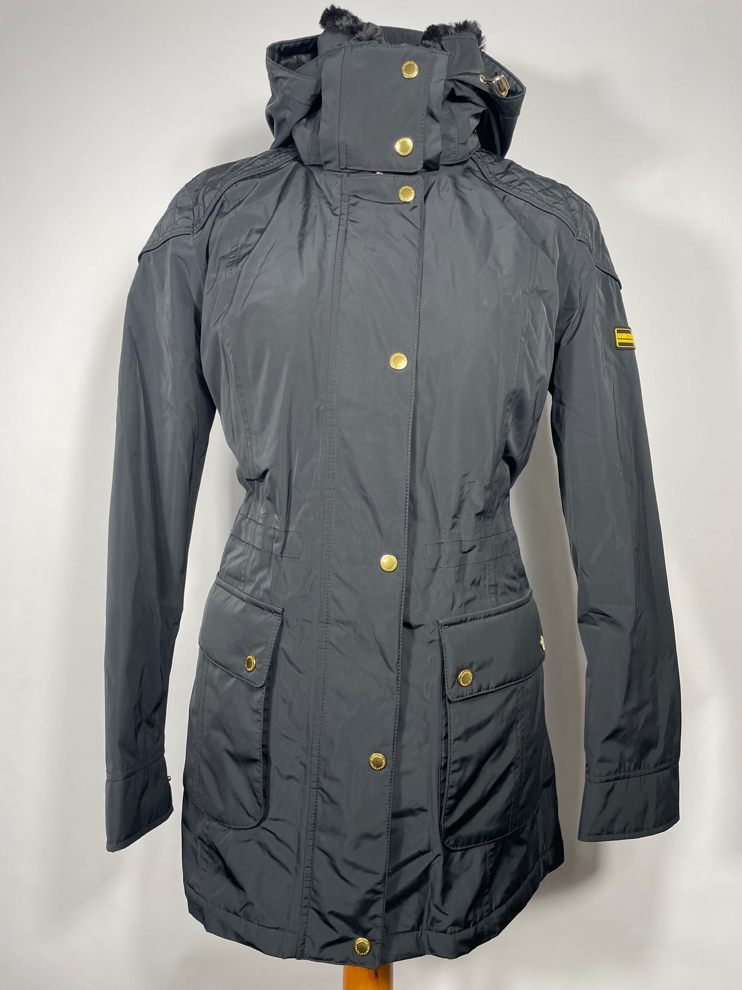 Barbour Waterproof Coat Size 16