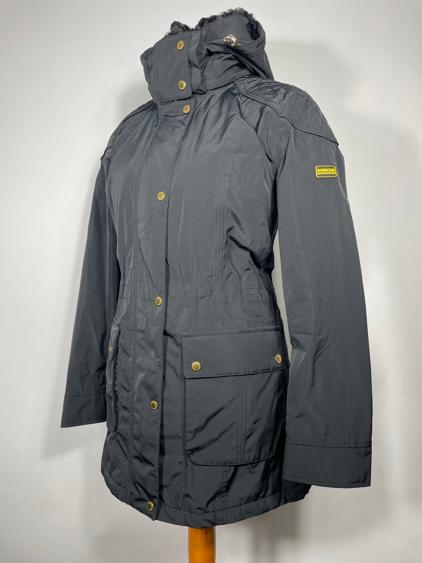 Barbour Waterproof Coat Size 16