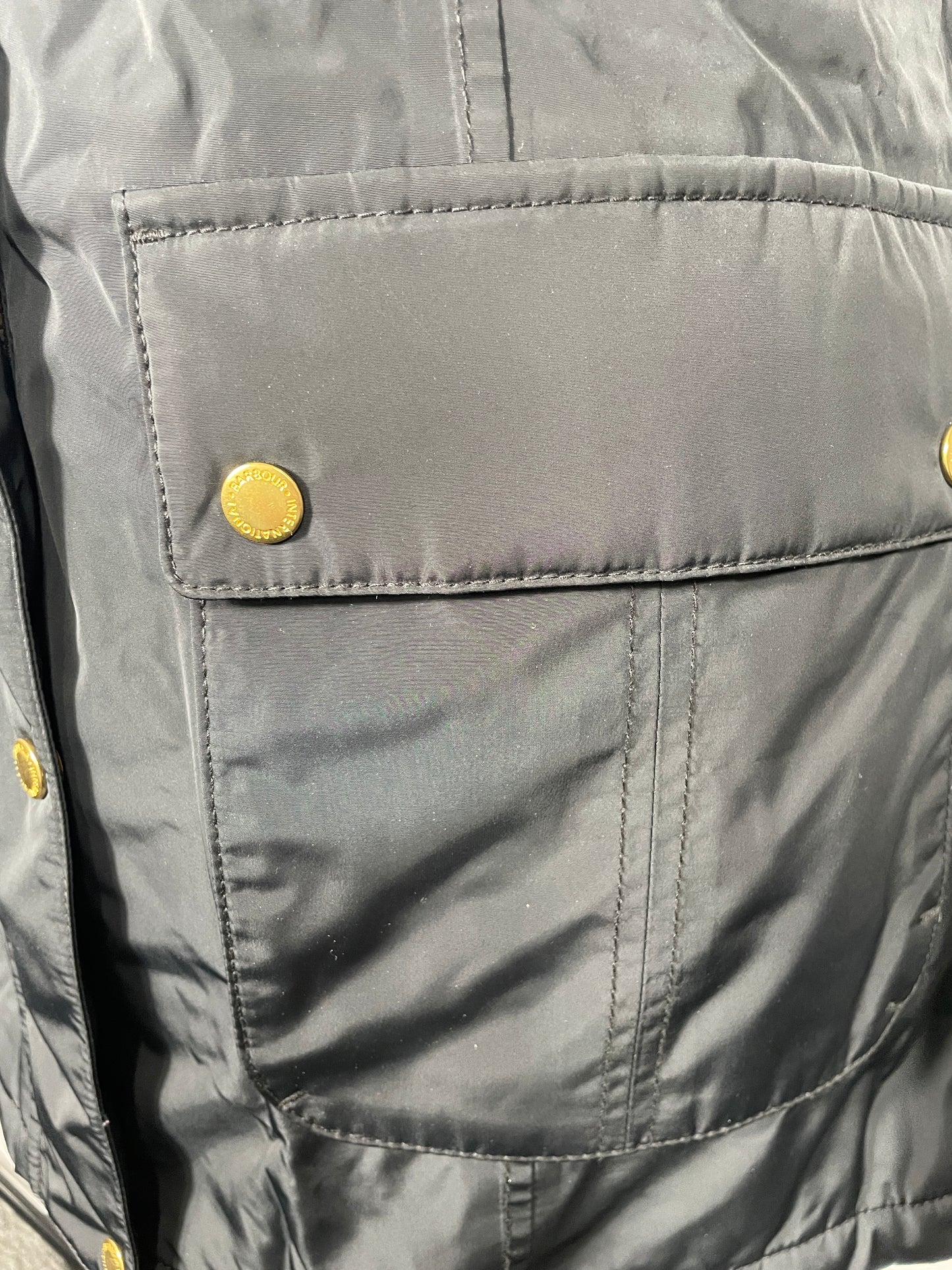 Barbour Waterproof Coat Size 16