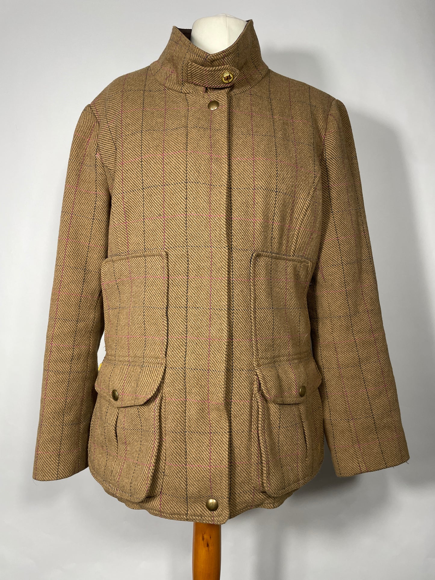Joules Field Coat 'Crop Tweed'