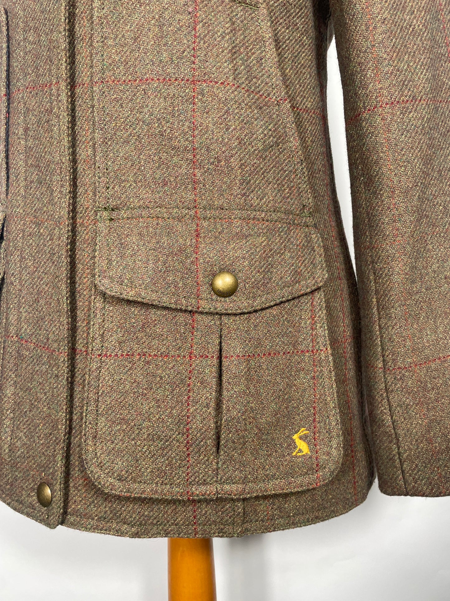 Joules Field Coat 'Green Tweed'