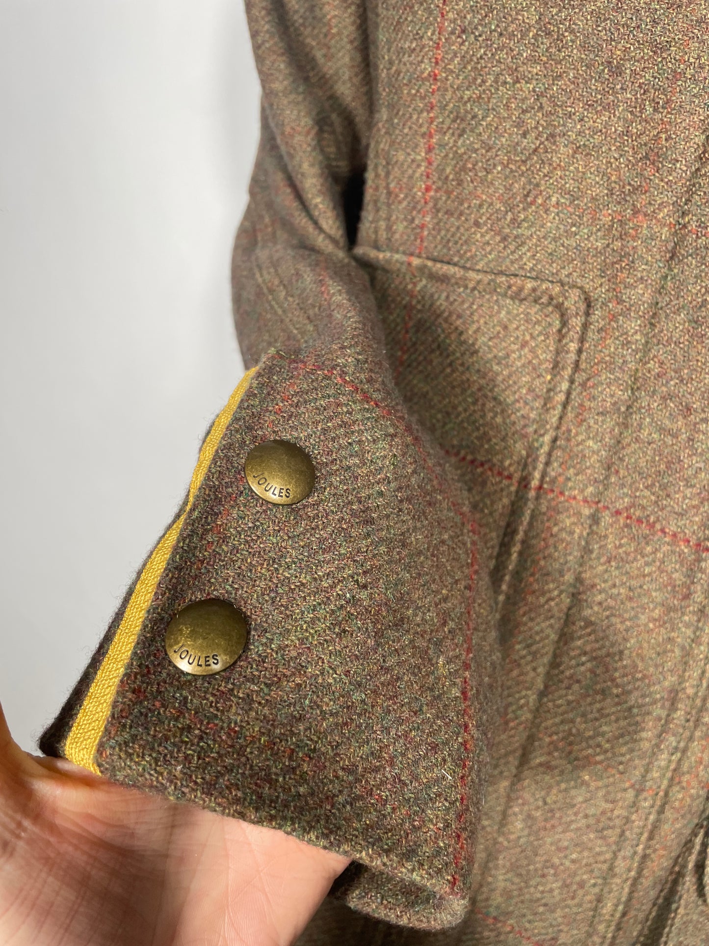 Joules Field Coat 'Green Tweed'