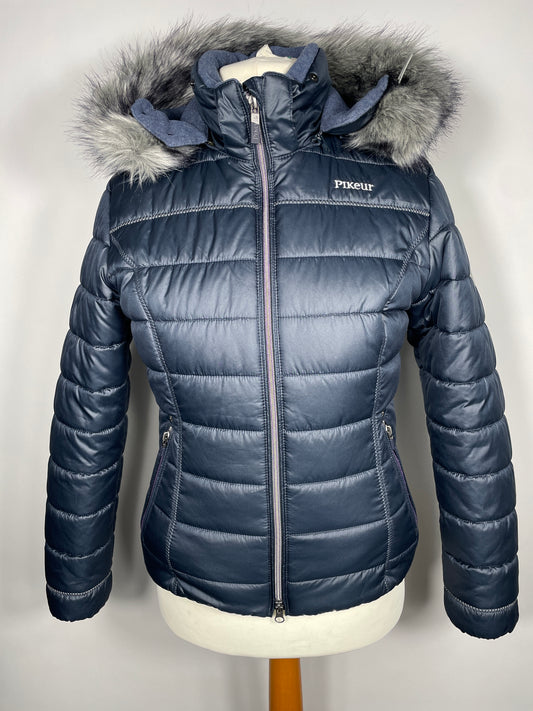 Pikeur Luxury Quilted Ladies Coat Size 10