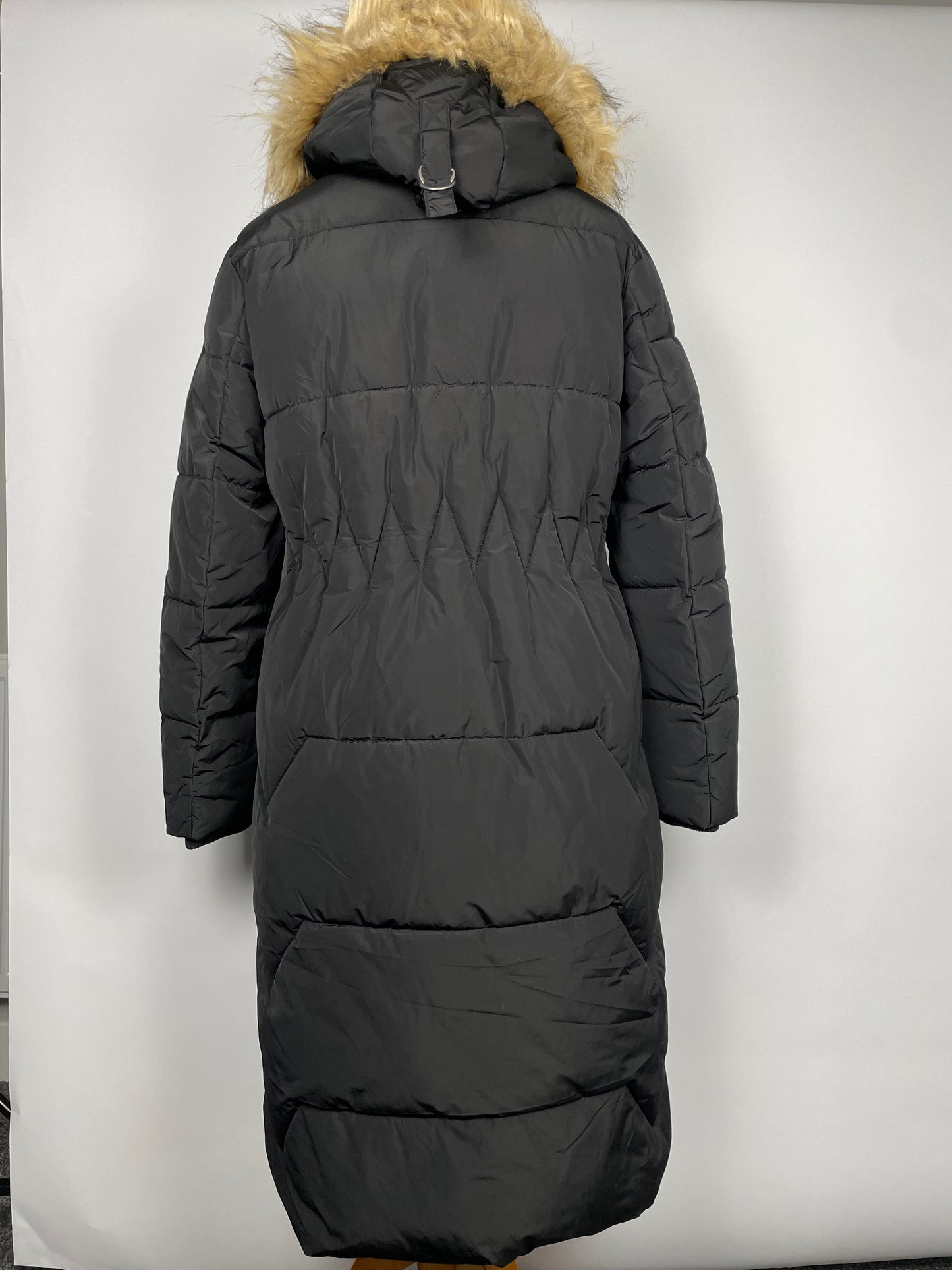 White Stuff Long Puffer Coat