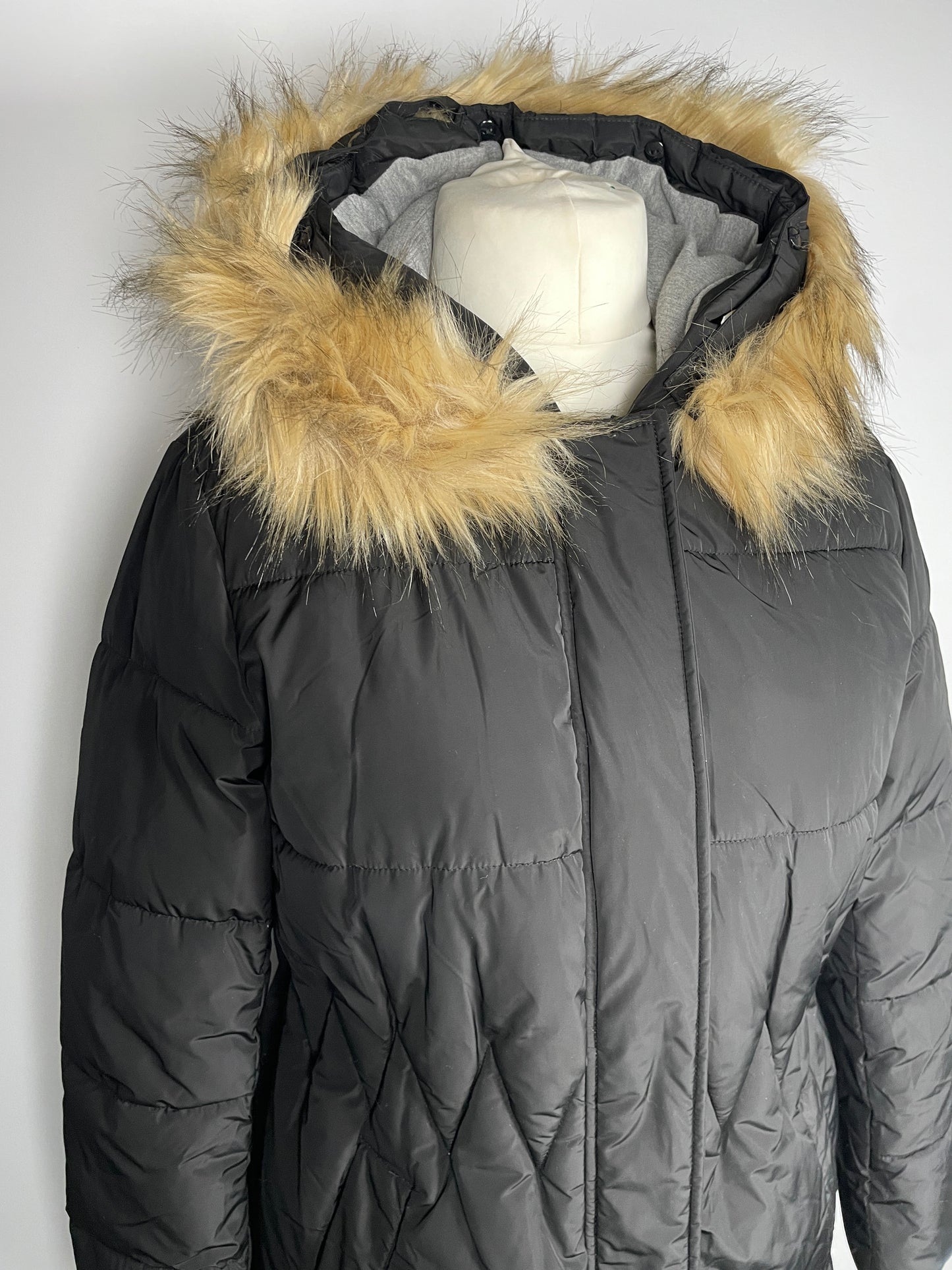 White Stuff Long Puffer Coat